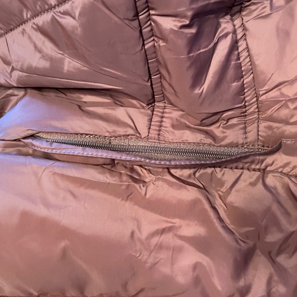 St. John’s Bay Brown Puffer Jacket, Soft and Comfortable - Picture 9 of 12